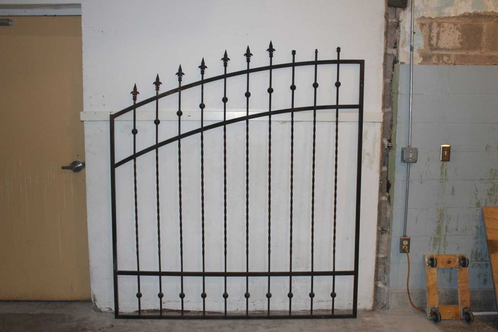 Arched Steel Fence