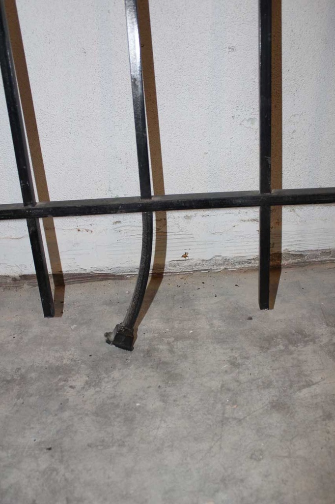 Black Steel Fence