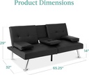 Black Futon