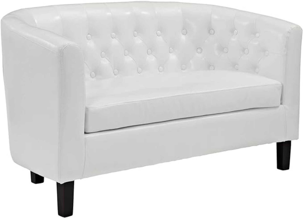 White Loveseat