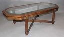 Wood/Glass Coffee Table