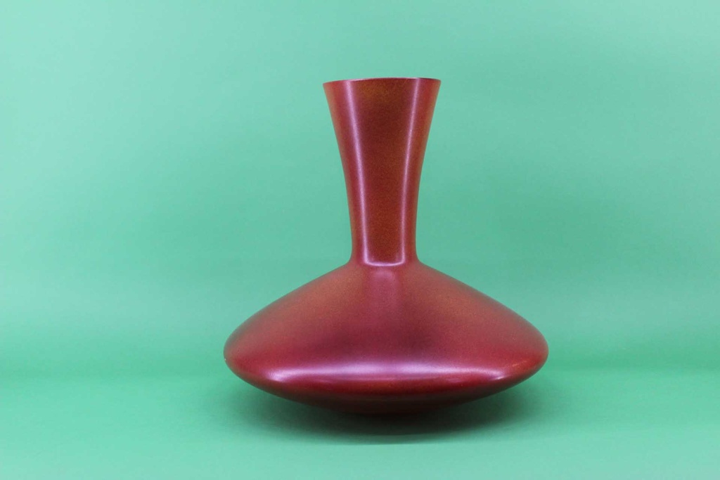 Faux Clay Decanter