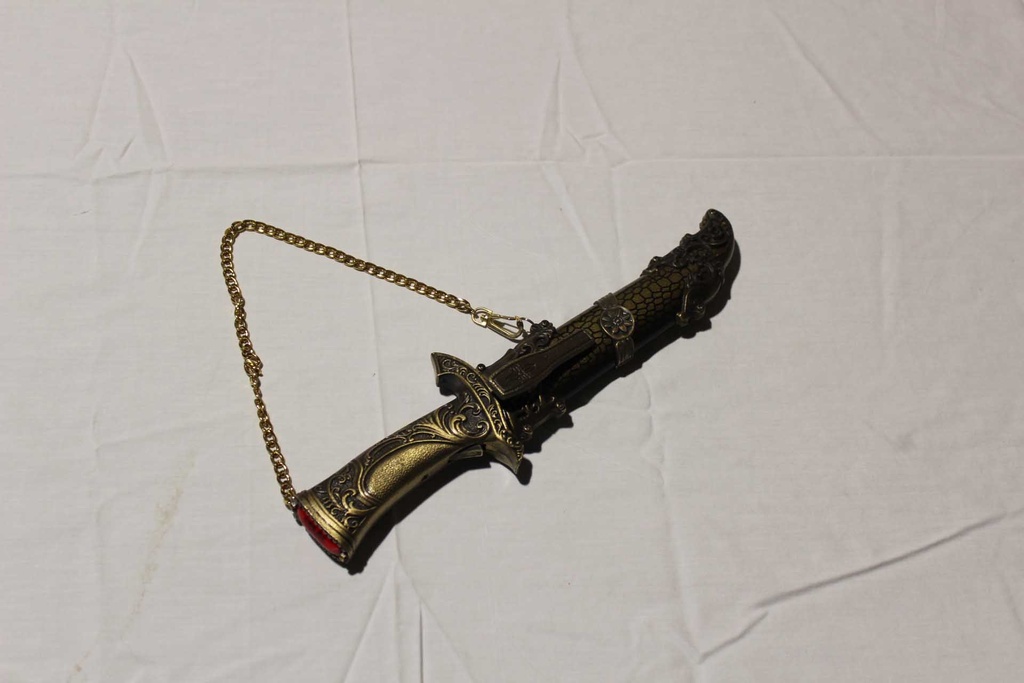 Gold Dagger & Sheath