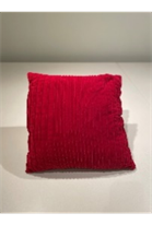 Medium Red Pleated