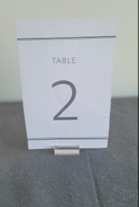 Acrylic Frame with Base