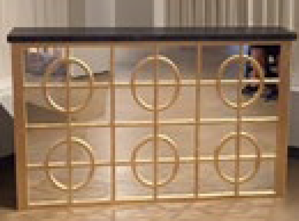Gold and Mirror Bar