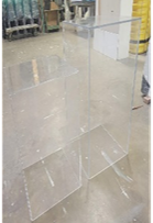 Wide Acrylic Column