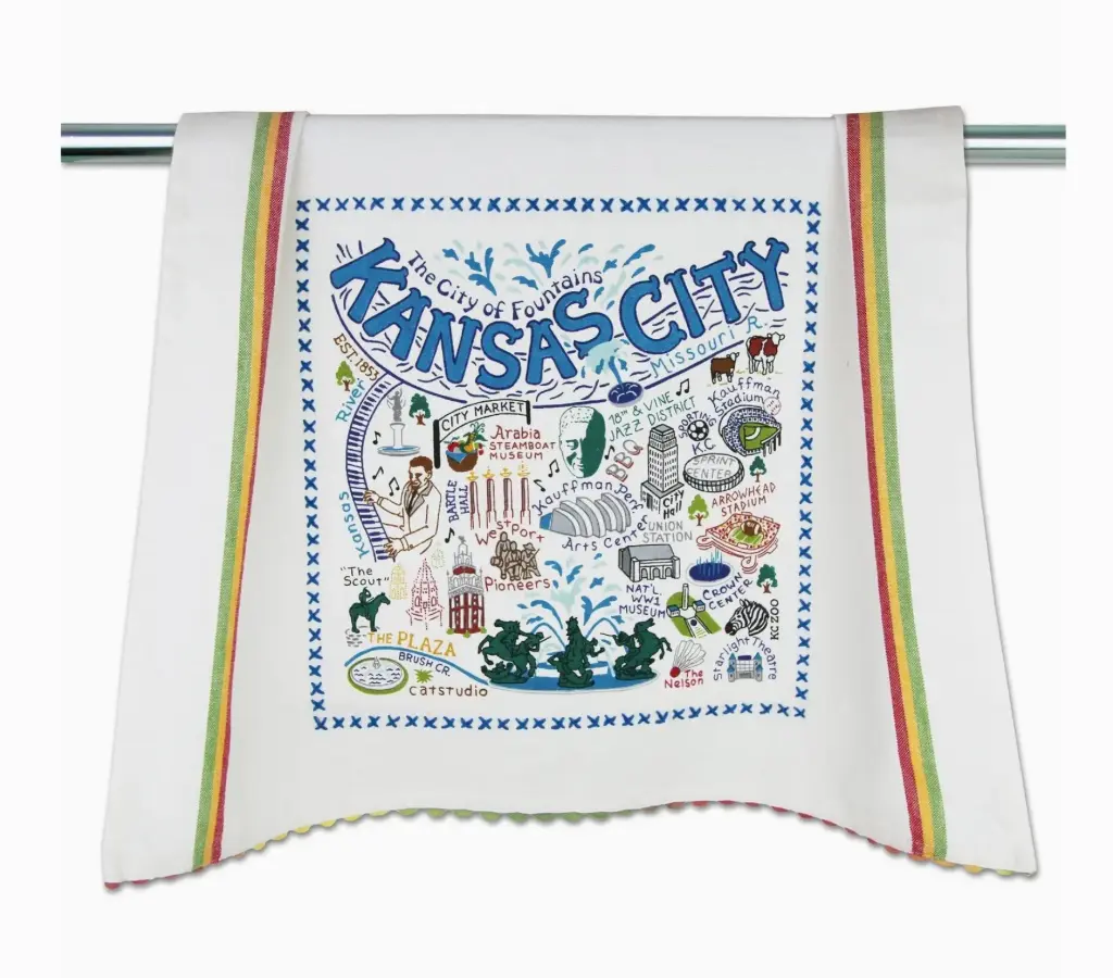 Kansas City Dishtowel 