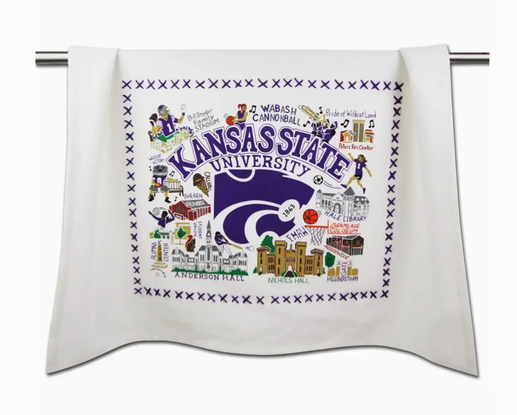 Kansas State University Collegiate Dishtowel