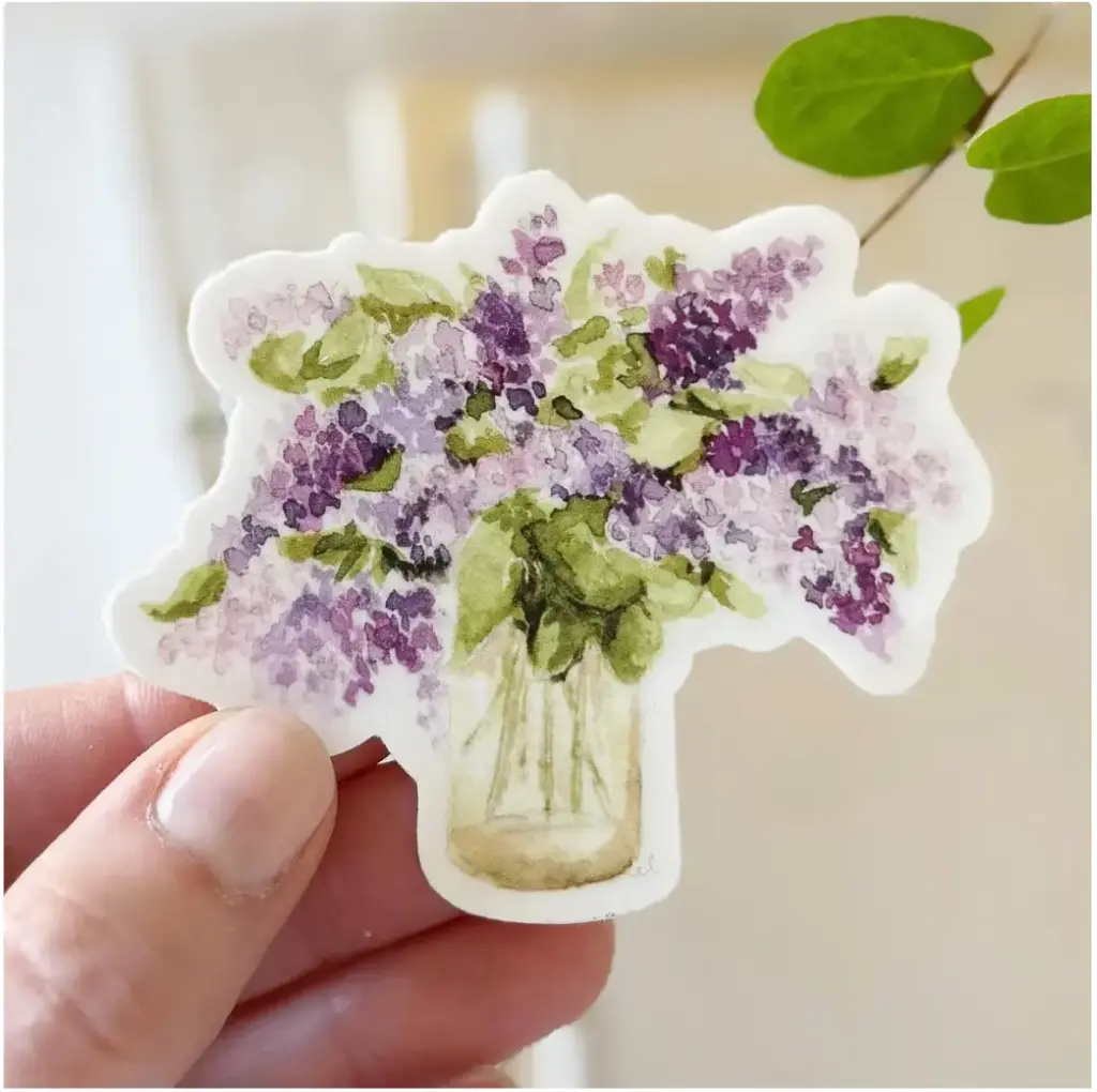Sticker - Lilac Bouquet 