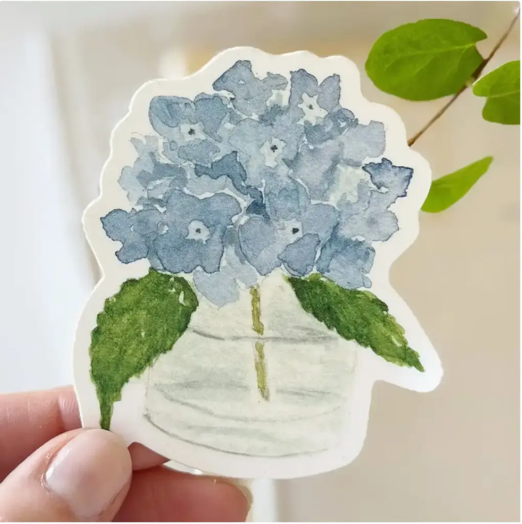 Sticker - Hydrangea 