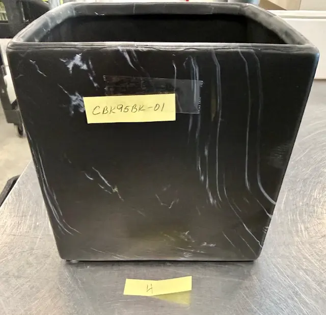 Marble Vase - Black 