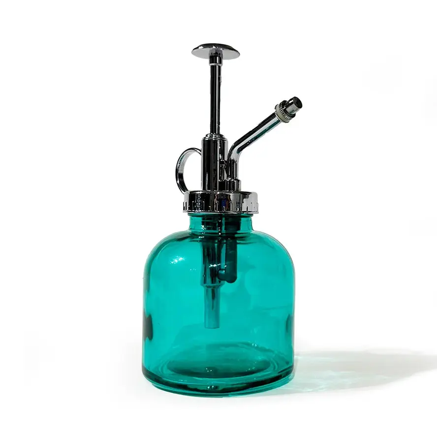 Air Plant Misters For Indoor Plants Glass Spray Bottle - Blue Green