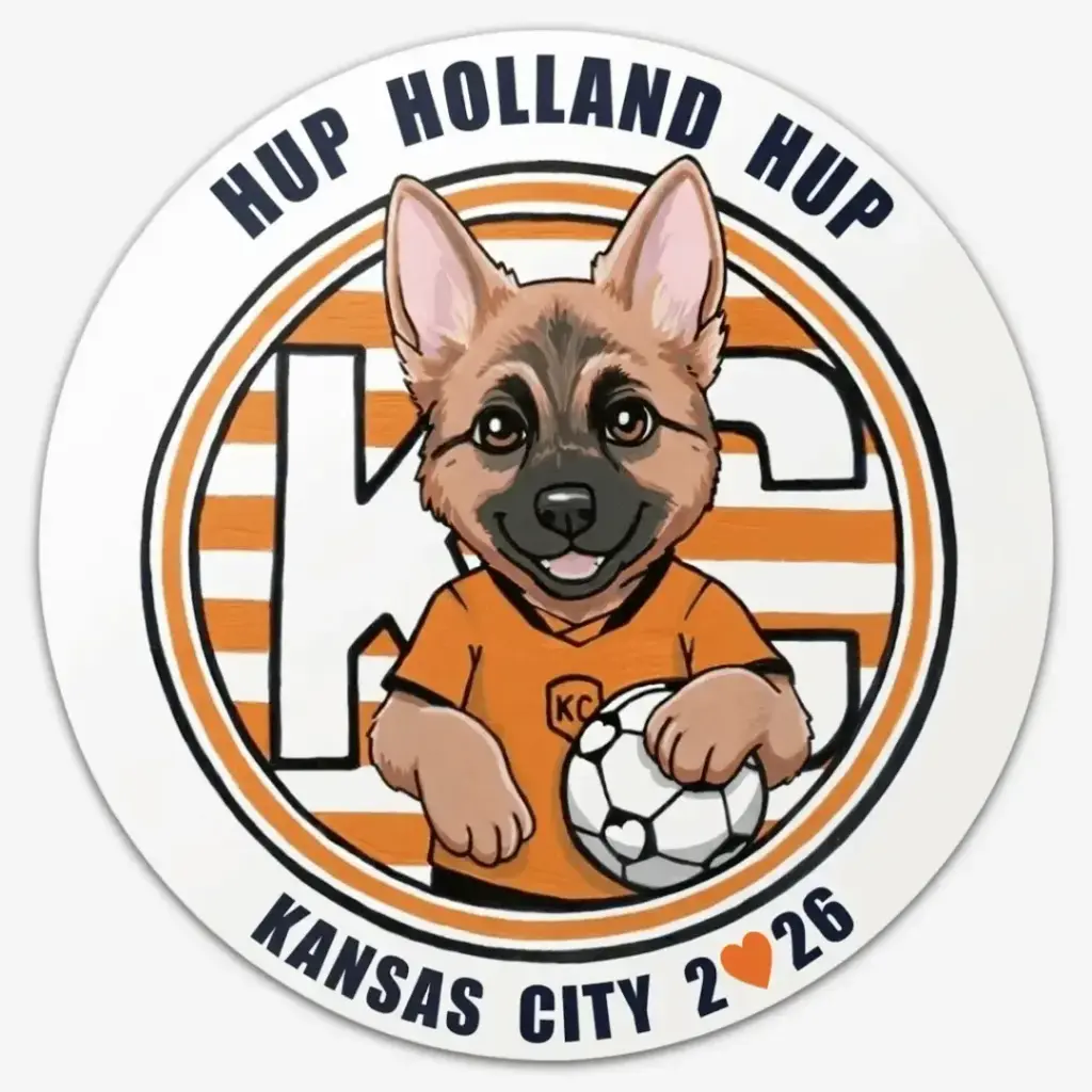 "Hup Holland Hup" Sticker