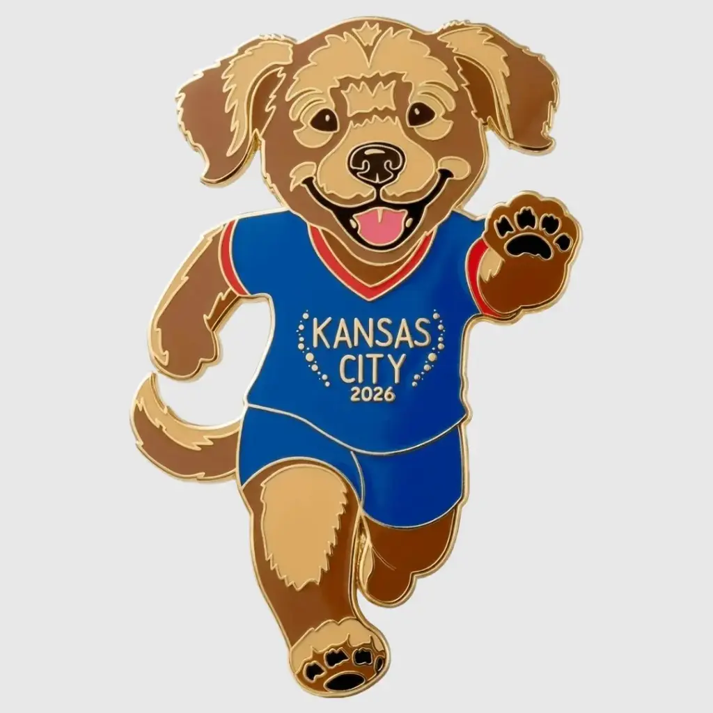 "the World Pup in Kansas City" Enamel Pin
