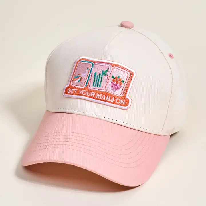 "Get Your Mahj On" Classic Canvas Hat