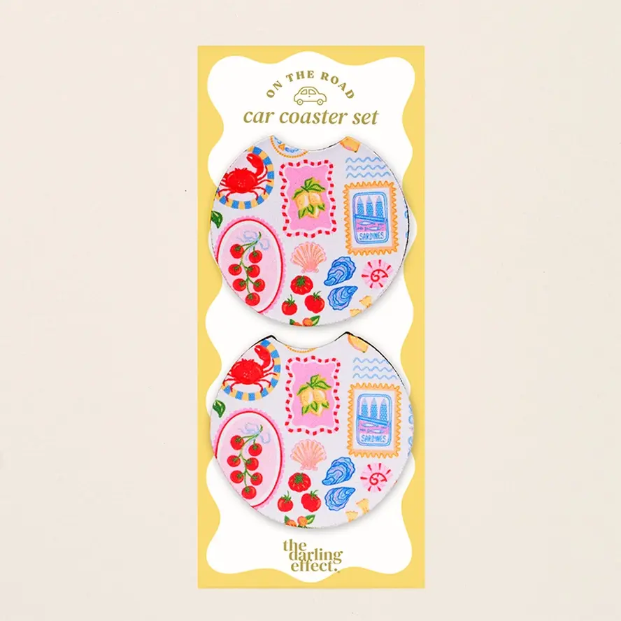 "Ciao Bella" Coaster Set