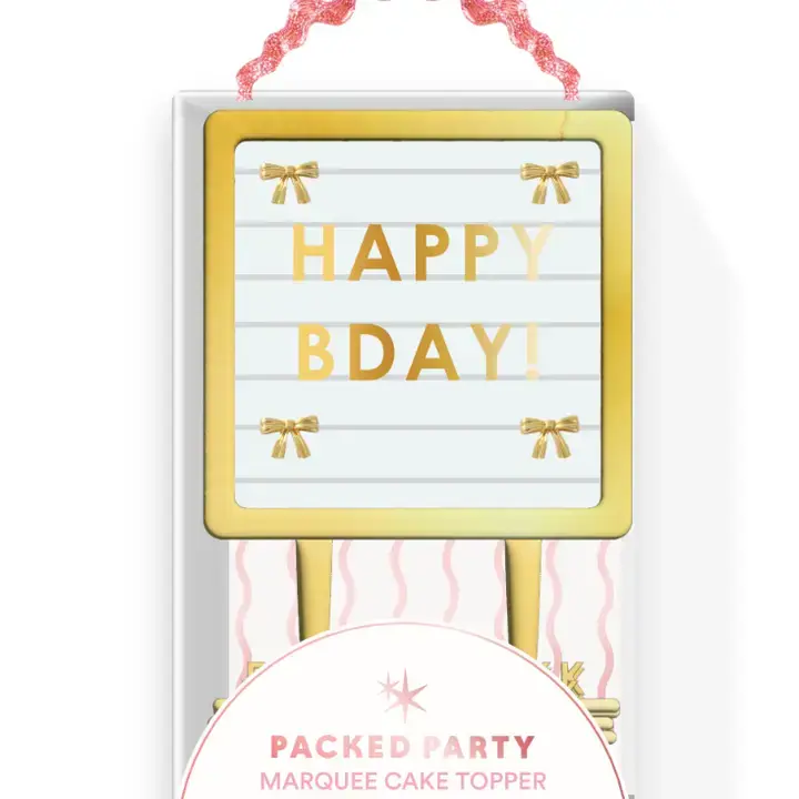 Lovely Little Letterboard Customizeable Cake Topper