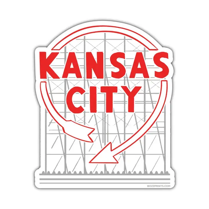 Kansas City Auto Sign Magnet