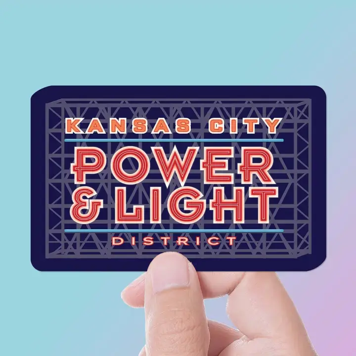 Sticker - Kansas City Power & Light District Sticker