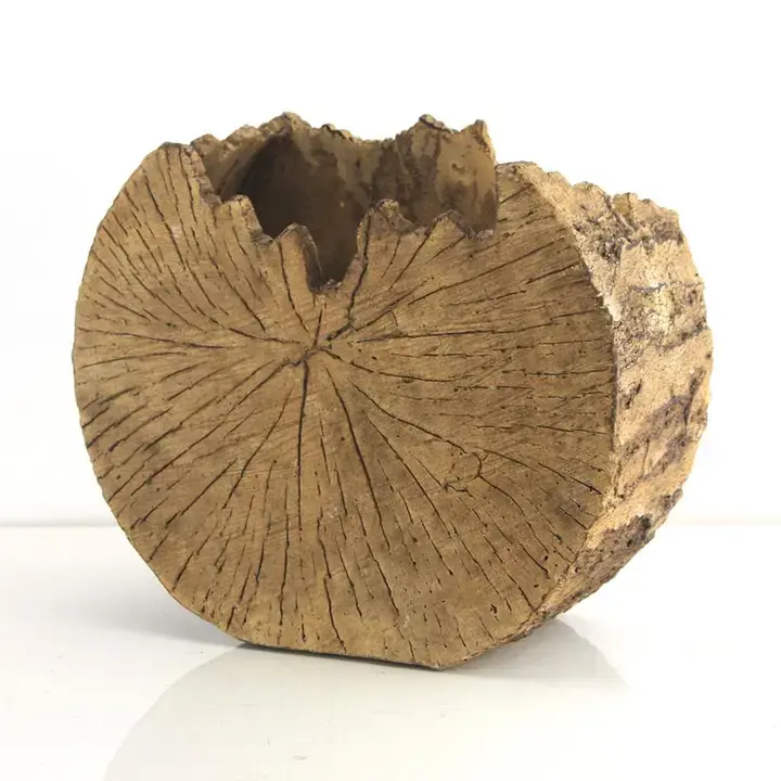8.5" Ceramic Trunk Planter