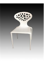 [ECD-002] White Dot Chair