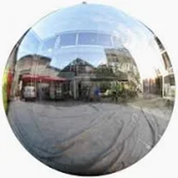 [EDA-042] Silver Inflatable Sphere (Large)