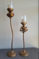 [EDH-047] Large Flower Pillar Candleholder