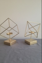 [EDH-053] Geometric Votive Holders (8-sided)