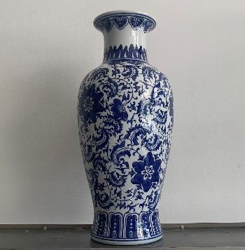 [EDV-029] Blue and White English Vase