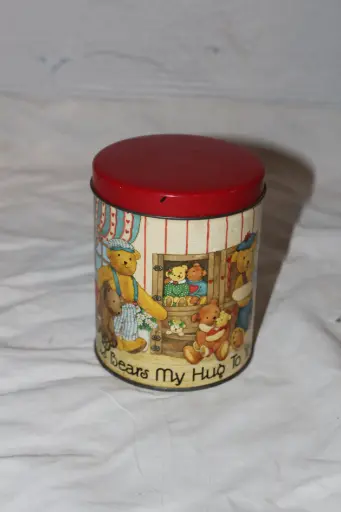 [PDO-130] Teddy Bear Tin