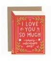 [BGC-555032] I Love You So Much Valentine Greeting Card