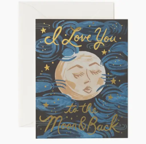 [BGC-GCL022] To the Moon and Back Valentine's Day Card