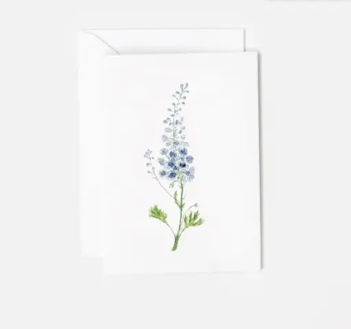 [BGC-MINI-NC-DELPHINIUM] Delphinium Mini Notecard