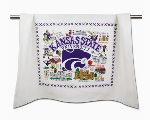 [BGD-771D] Kansas State University Collegiate Dish Towel