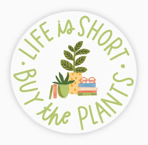 [BGB-515429] Sticker - Buy the Plants Decal 