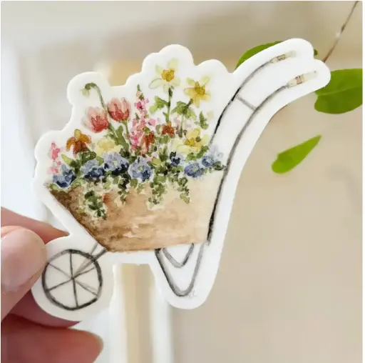 [BGB-STICKER-WHEELBARROW] Sticker - Wheelbarrow 