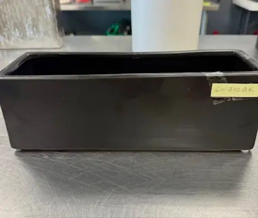 [BFV-UCICWB10BK] Windowbox - Satin Black 12in x 4