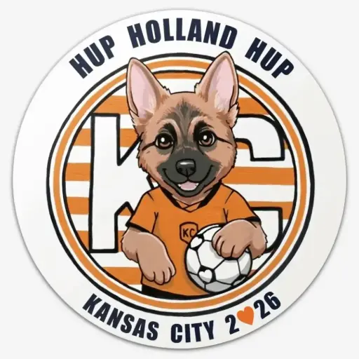 [BGB-SQ7073410] "Hup Holland Hup" Sticker
