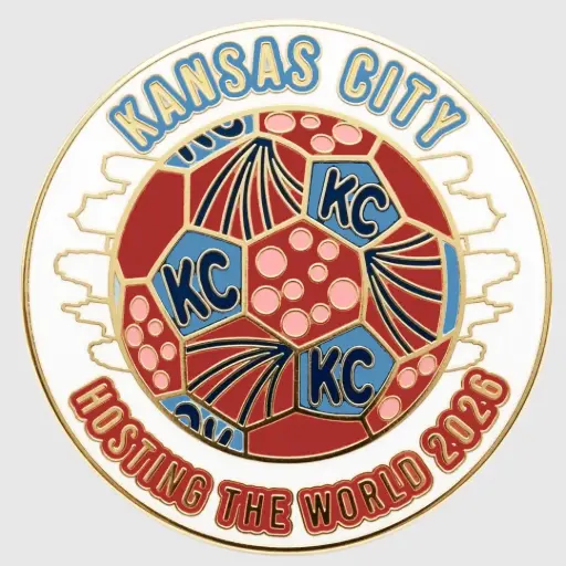 [BGO-SQ0275616] "KC 2026: Hosting the World" Enamel Pin