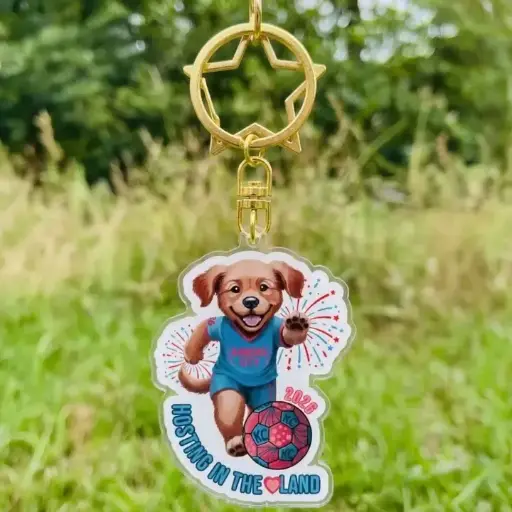 [BGO-SQ0651747] "World Pup" Keychain