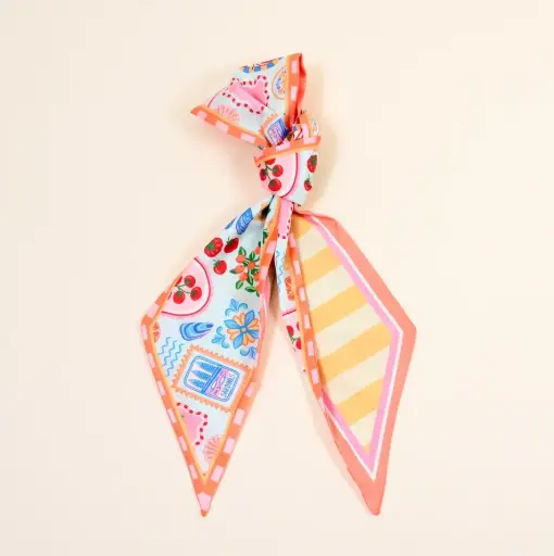 [BGA-SS-TTSCF-CB] "Ciao Bella" Twirl & Tie Scarf Accessory