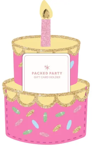 [BGO-PYUABSLPTYPP00] Birthday Cake Gift Card Holder