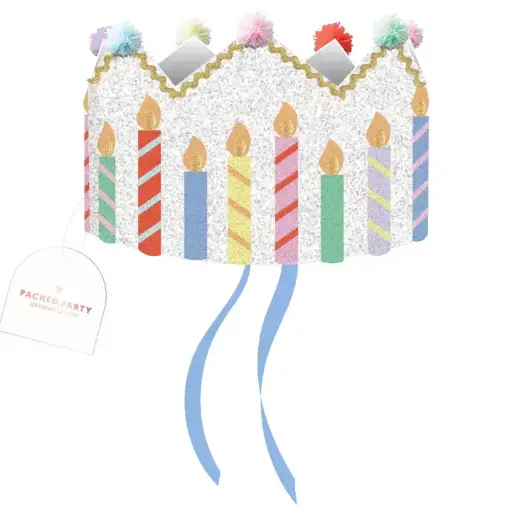 [BGO-PYU95VGPTYPP00] Birthday Wishes Reusable Birthday Crown