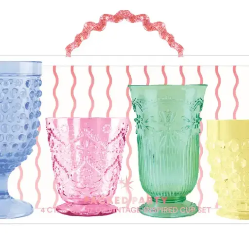 [BGD-PYU97XBPTYPP00] Not Your Mom's Reusable Vintage Cup Set