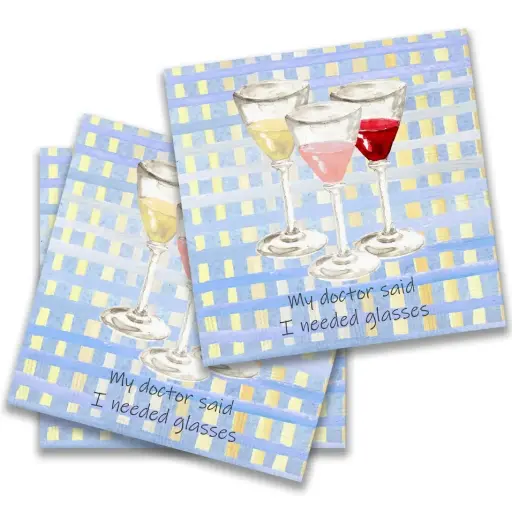[BGD-PCK998] My Doctor Said Cocktail Napkin, 12ct
