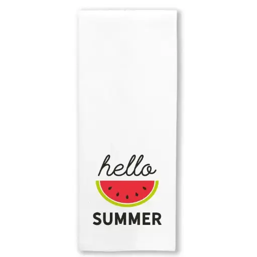 [BGD-DCIT-22917] Hello Summer Watermelon Kitchen Towel